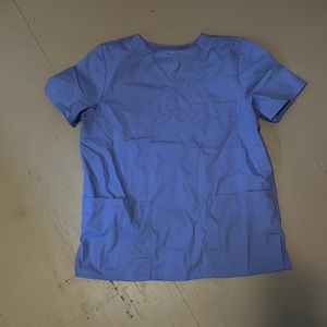 ScrubStar Size Small blue Scrub Top